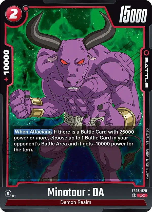 Minotaur : DA FB05 -020