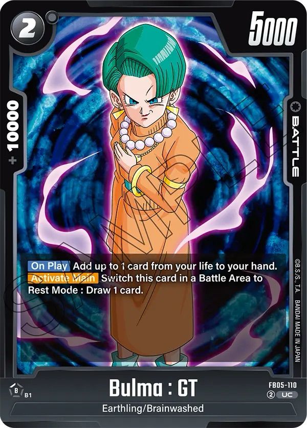 Bulma : GT FB05 -110