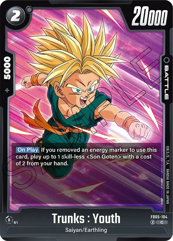 Trunks : Youth FB05 -104
