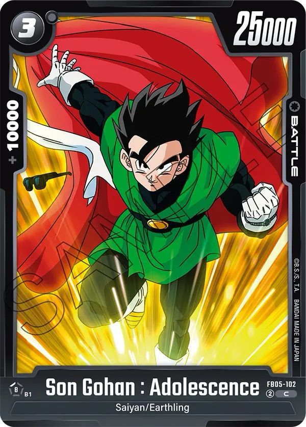 Son Gohan : Adolescence FB05 -102