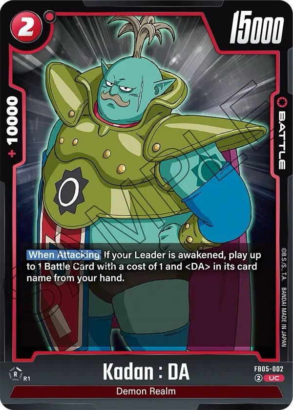Kadan : DA FB05 -002