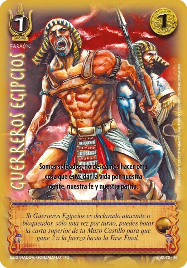 Guerreros Egipcios