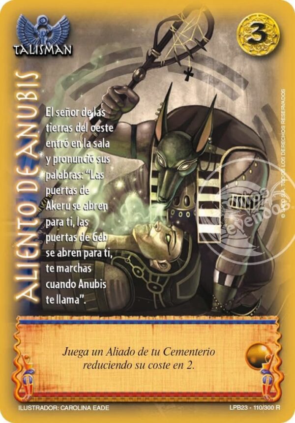 Aliento De Anubis