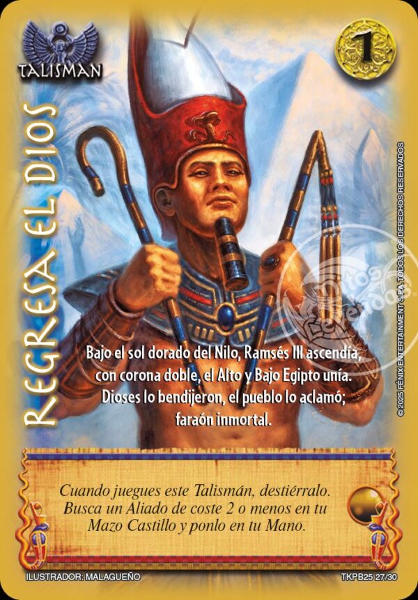 Regresa el Dios