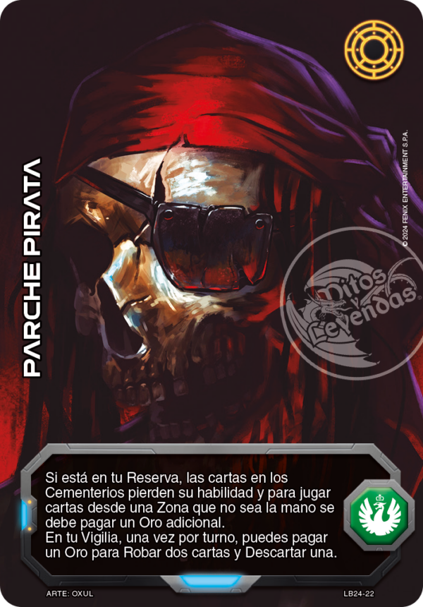 PARCHE PIRATA
