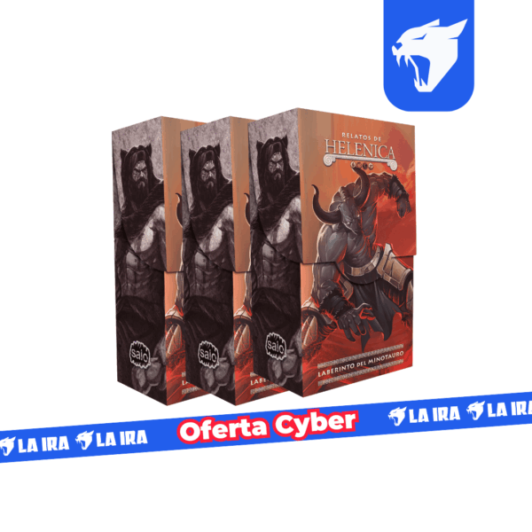 Kit Relatos de Helénica: Laberinto de Minotauro X3