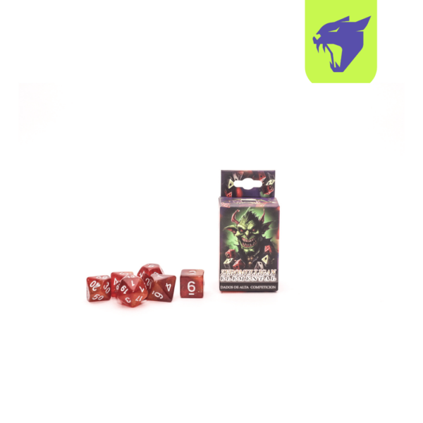 Set 7 Dados Zero Mulligan