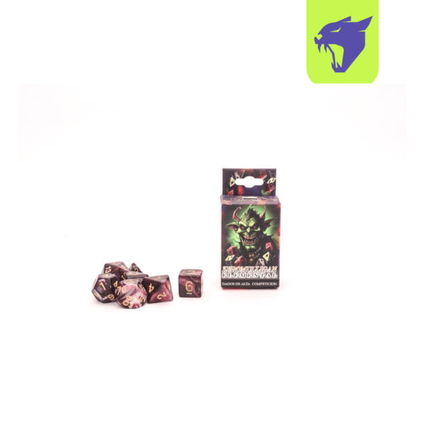 Set 7 Dados Zero Mulligan