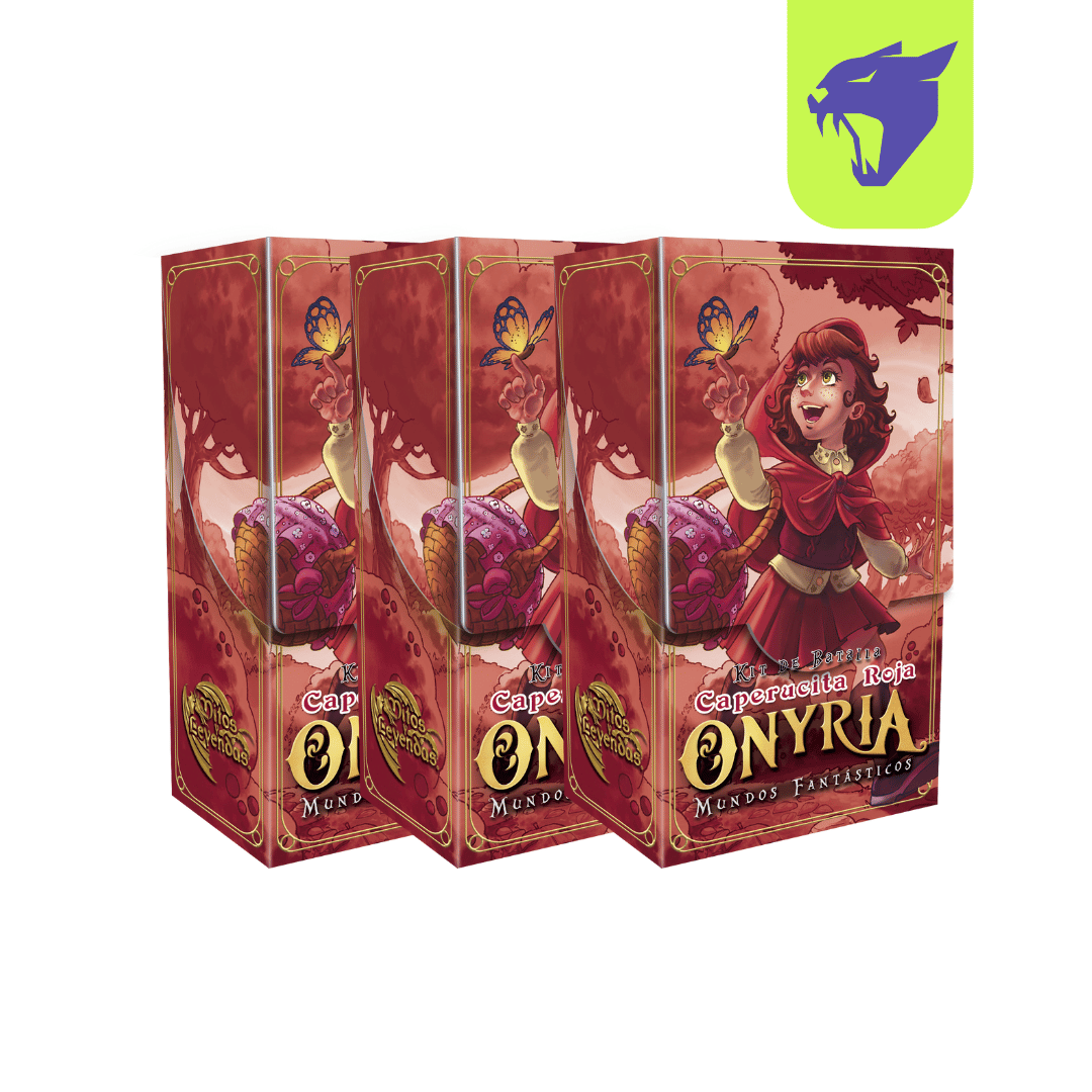 Kit de Batalla Onyria: Caperucita Roja x3