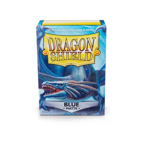 Dragon Shield - Sleeves Standard Size Matte Blue