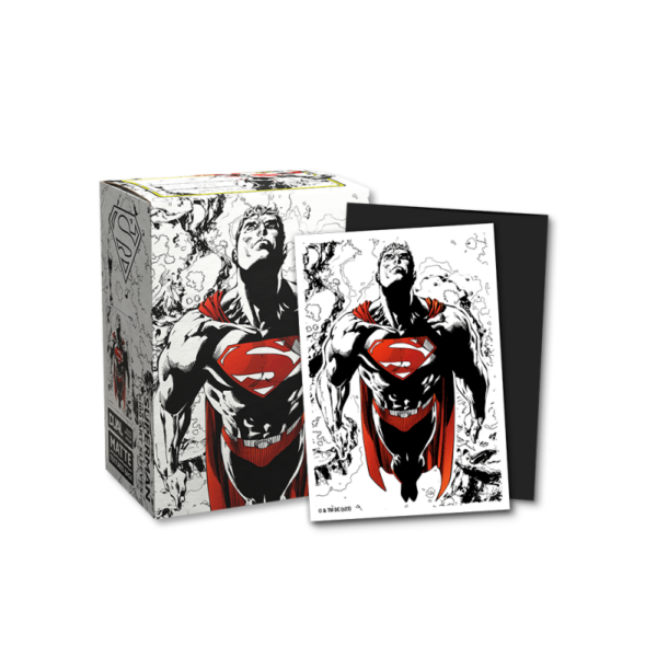 dragon-shield-matte-dual-art-sleeves-superman-core-redwhite-variant-standard-size