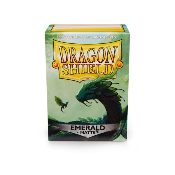 Dragon Shield - Sleeves Standard Size Matte Emerald