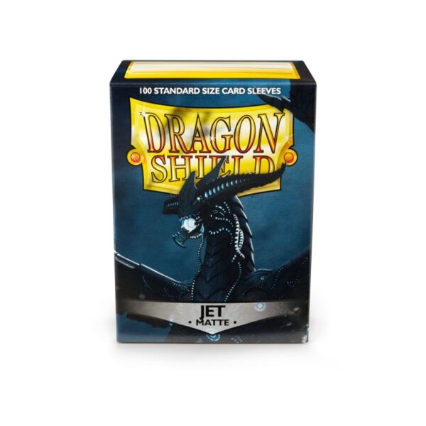Dragon Shield - Sleeves Standard Size Matte Jet