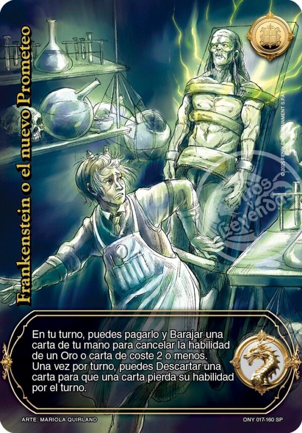 FRANKENSTEIN O EL NUEVO PROMETEO - SP