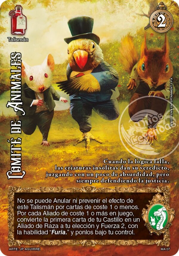 COMITÉ DE ANIMALES - PROMO MISTERY ALICIA EN WONDERLAND