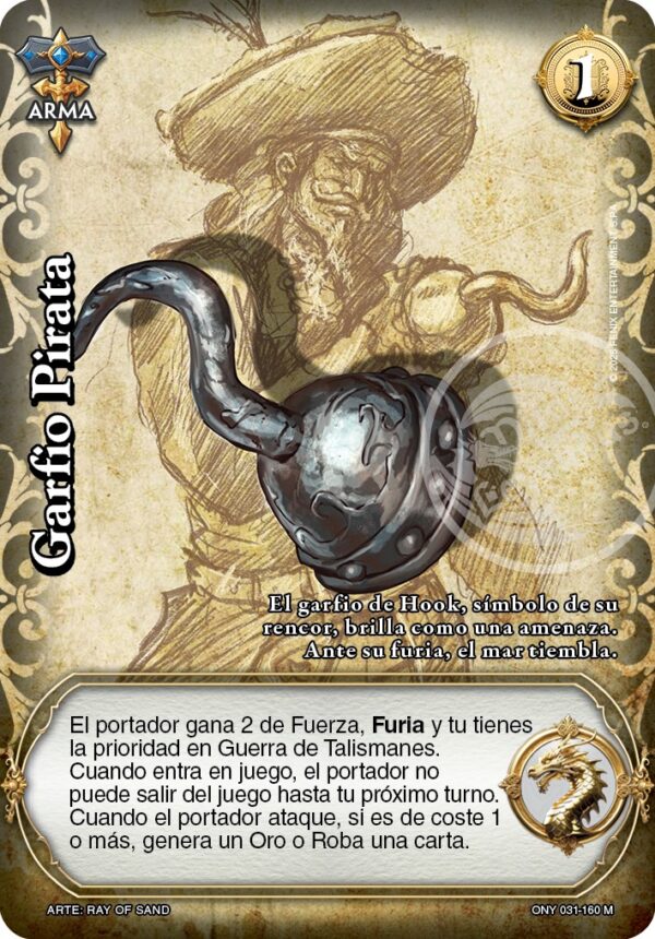 GARFIO PIRATA - MR