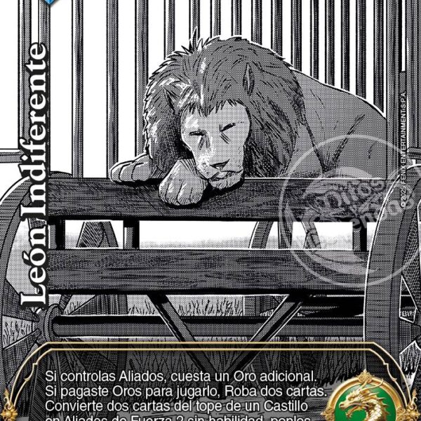 LEON INDIFERENTE - PROMO MISTERY DON QUIJOTE DE LA MANCHA