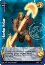HACHA SOLAR - COLECCIÓN INMORTAL