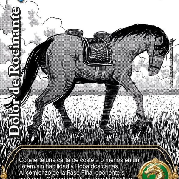 DOLOR DE ROCINANTE - PROMO MISTERY DON QUIJOTE DE LA MANCHA