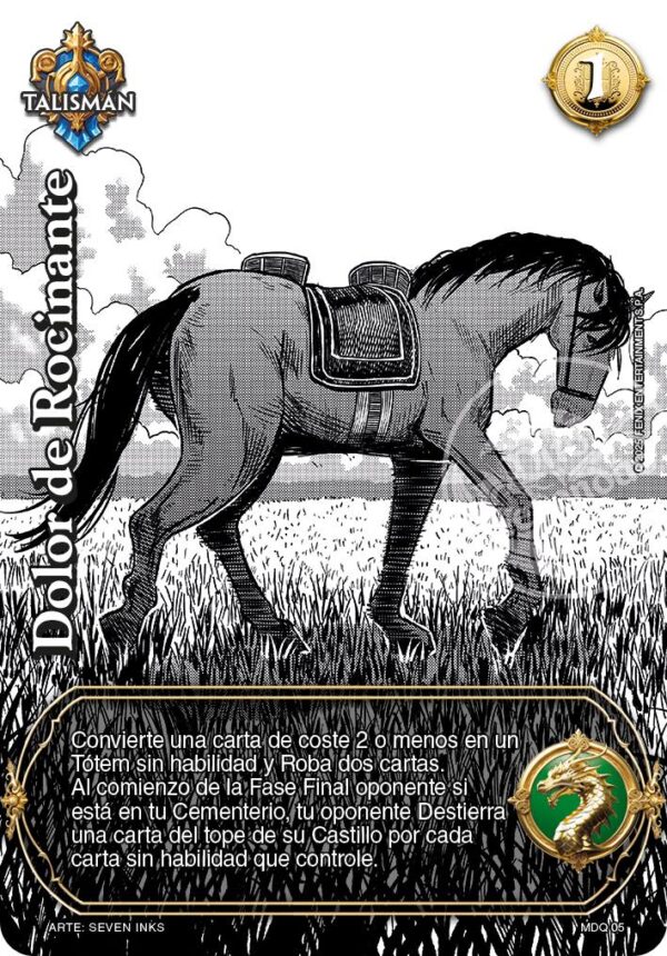 DOLOR DE ROCINANTE - PROMO MISTERY DON QUIJOTE DE LA MANCHA