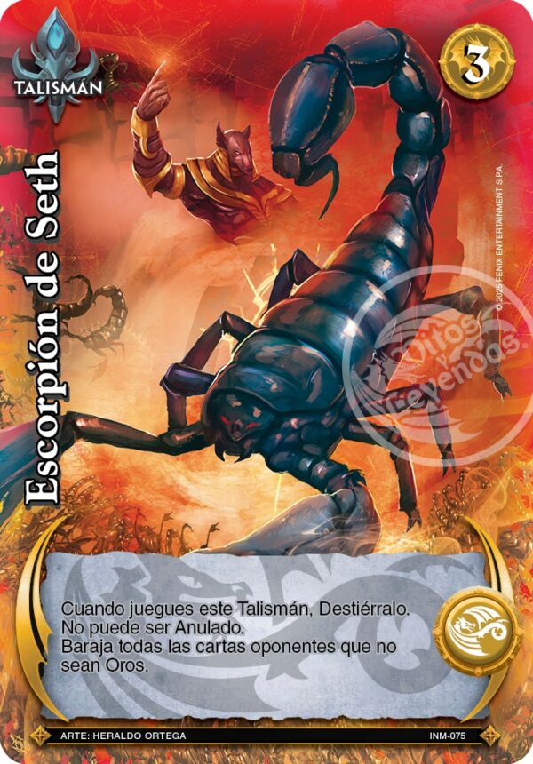 ESCORPION DE SETH - COLECCIÓN INMORTAL