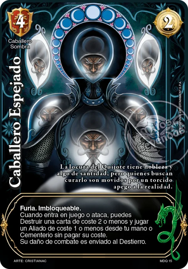 CABALLERO ESPEJADO - PROMO MISTERY DON QUIJOTE DE LA MANCHA