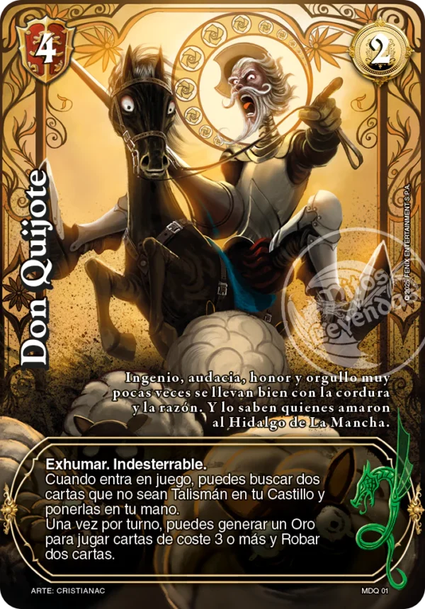 DON QUIJOTE - PROMO MISTERY DON QUIJOTE DE LA MANCHA