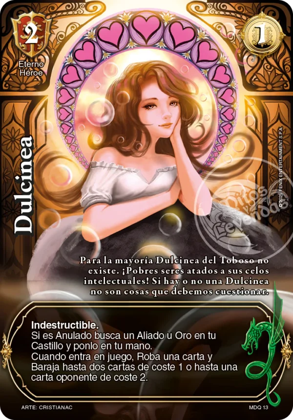 DULCINEA - PROMO MISTERY DON QUIJOTE DE LA MANCHA