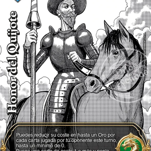 HONOR DEL QUIJOTE - PROMO MISTERY DON QUIJOTE DE LA MANCHA