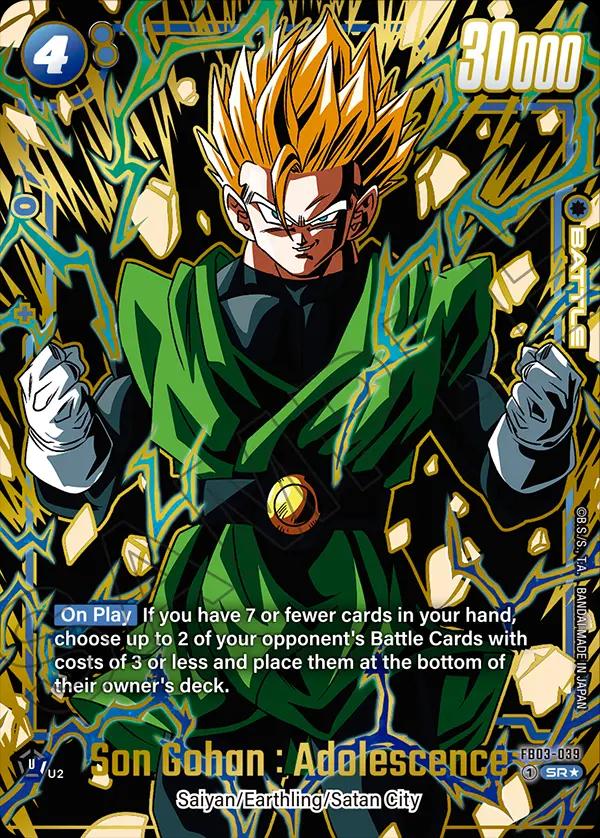 Son Gohan : Adolescence SR* FB03 - 039