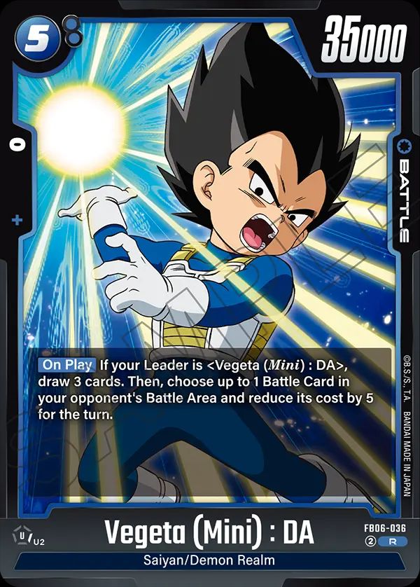 Vegeta (Mini) : DA FB06 - 036