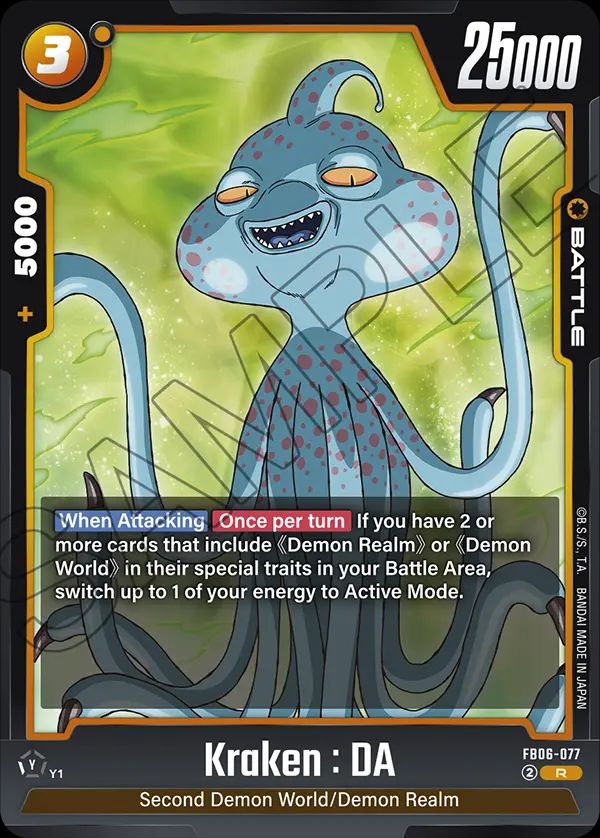 Kraken : DA FB06 - 077
