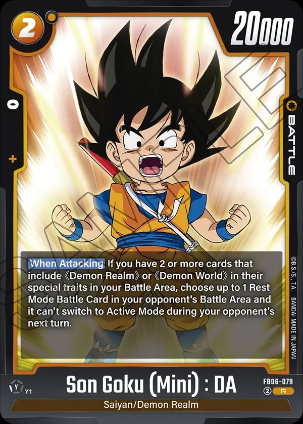 Son Goku (Mini) : DA FB06 - 079