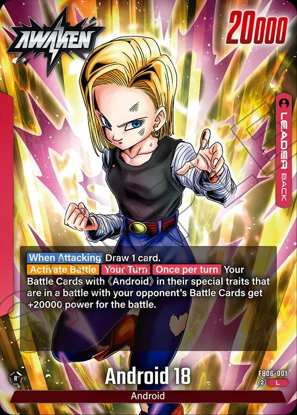 Android 18 Lider FB06 - 001
