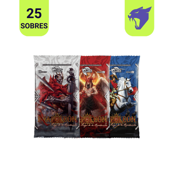 Pack 25 Sobres Napoleón