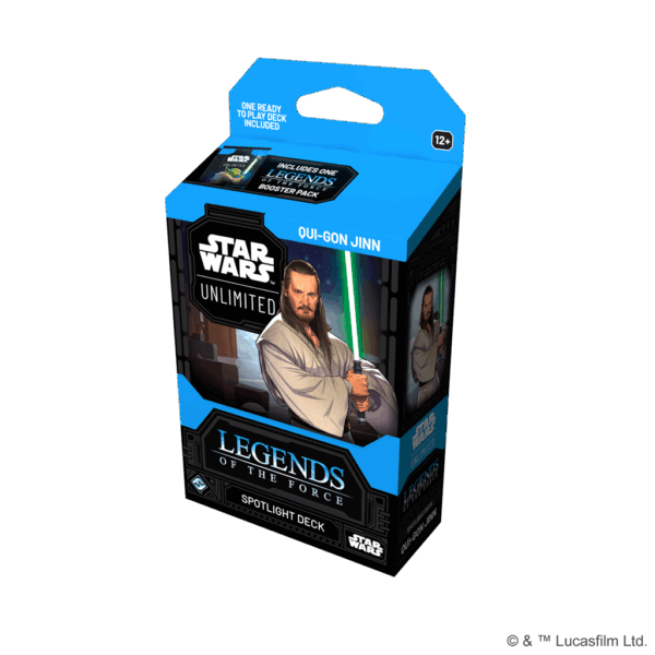 Legends of the Force - Qui-Gon Jinn Deck (Inglés)